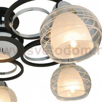 Светильник потолочный Arte lamp A1604PL-5BK Ginevra