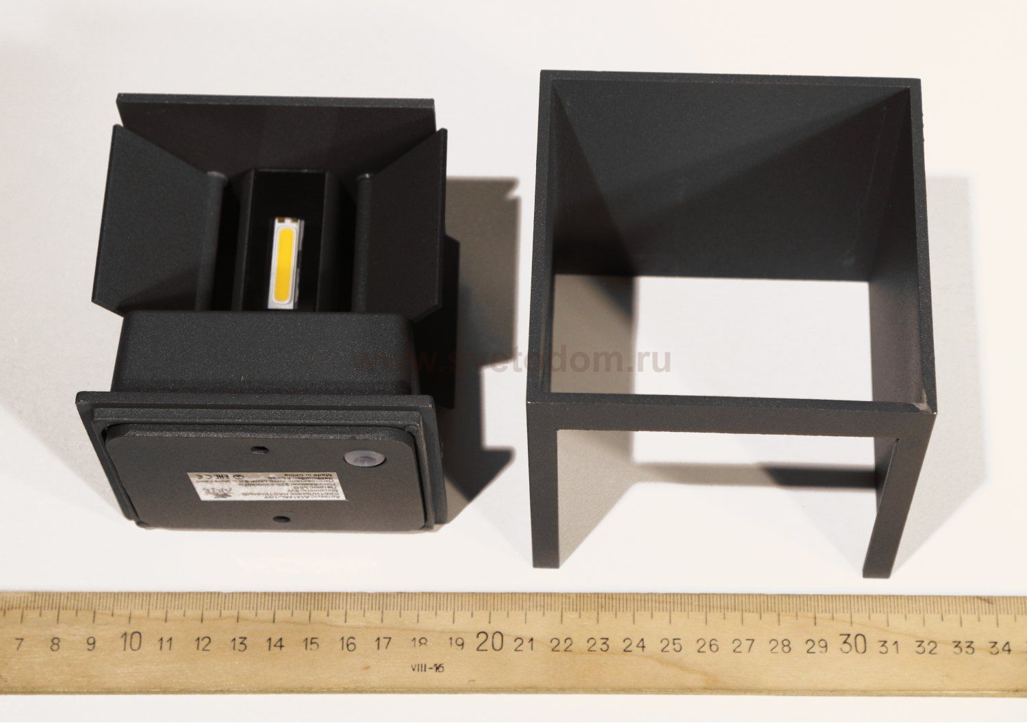 Настенный серый светильник Arte lamp A1414AL-1GY RULLO