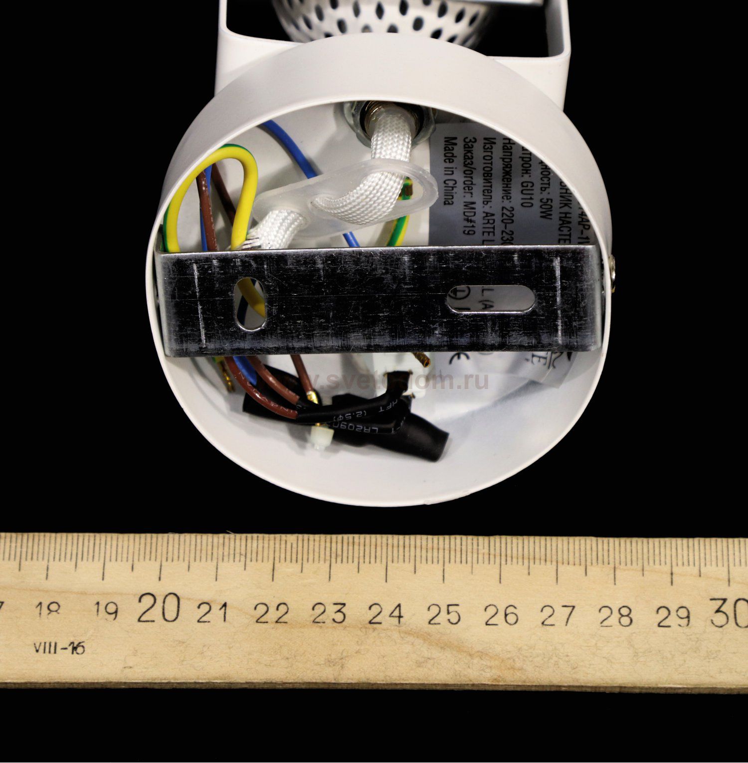 Светильник настенный Arte lamp A1314AP-1WH LENTE