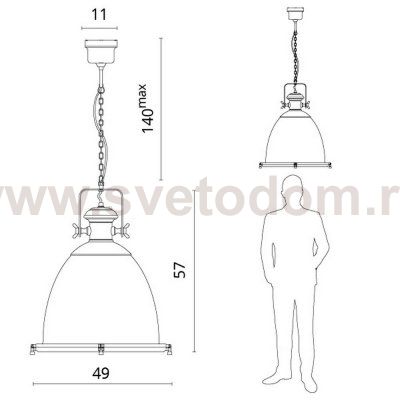 Светильник подвесной Divinare 6679/01 SP-1 CAPELLO