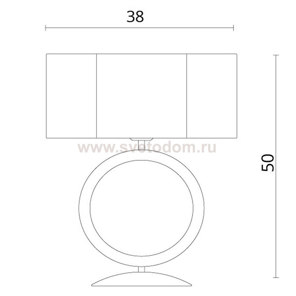 Светильник настольный Divinare 4069/02 TL-1 CONTRALTO