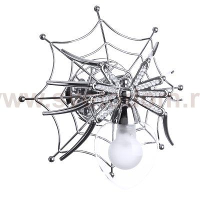 Светильник бра паутина с пауком Divinare 1308/02 AP-1 RAGNO