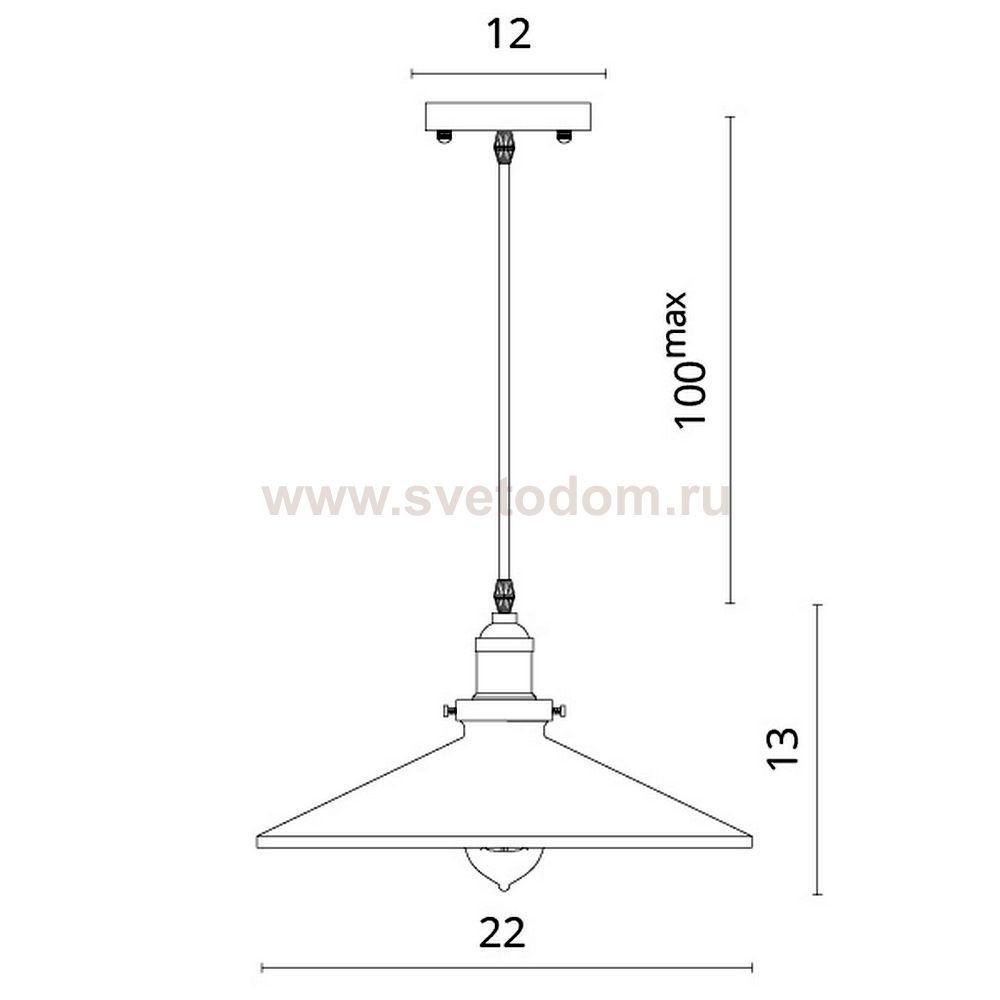 Светильник подвесной Divinare 2000/04 SP-1 DELTA