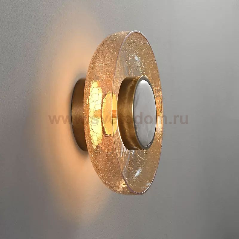Бра CRISPIN WALL D22 Amber