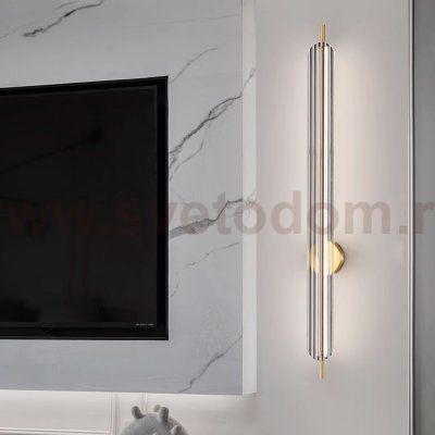 Бра CHIFFA B WALL H100 Brass