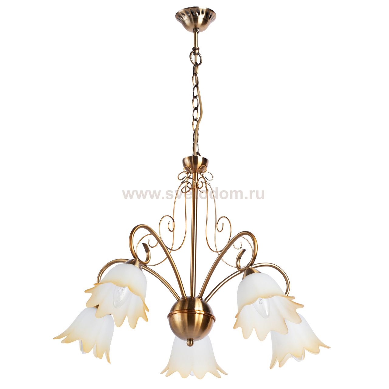 Люстра подвесная De markt 256019305 Флора