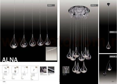 Светильник настенный бра Odeon light 2568/1W ALNA