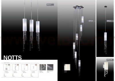 Светильник настенный бра Odeon light 2571/1W NOTTS