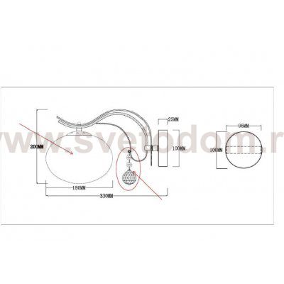 Светильник настенный бра Odeon light 3954/1W ADDA