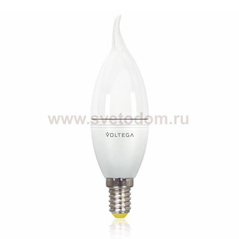 Лампочка светодиодная VG2-CW2E14warm5W Voltega (8339)