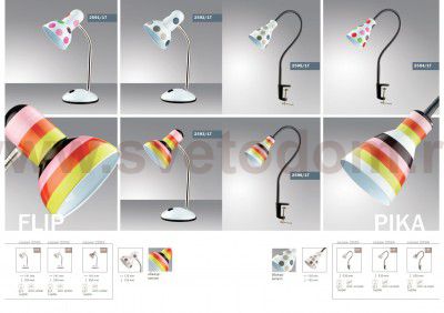 Настольная лампа Odeon light 2596/1T PIKA