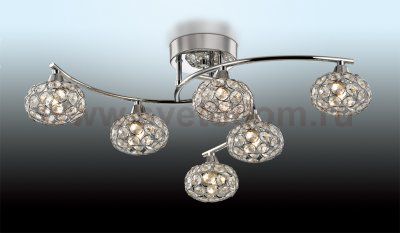 Люстра Odeon light 2597/6C Crea