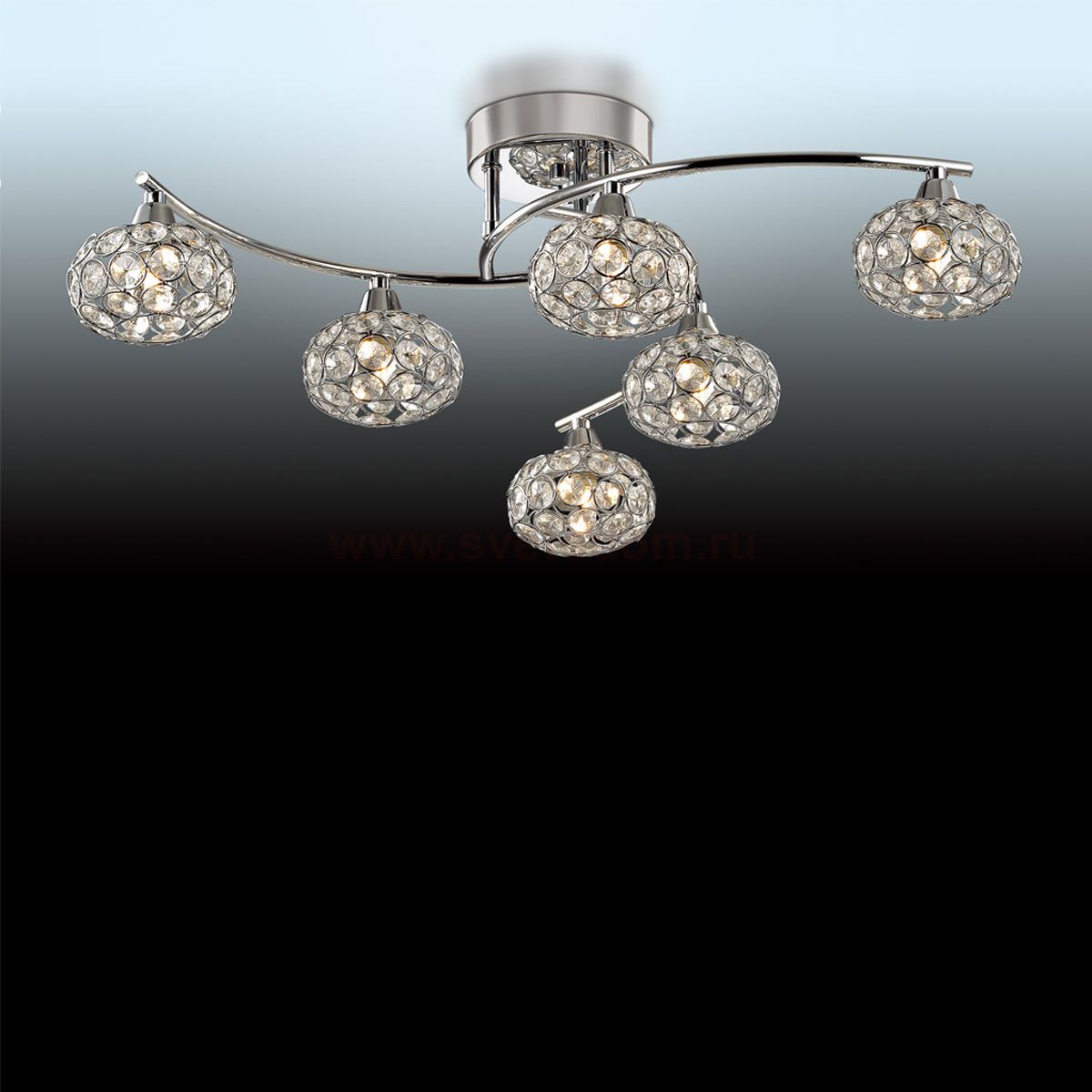 Люстра Odeon light 2597/6C Crea