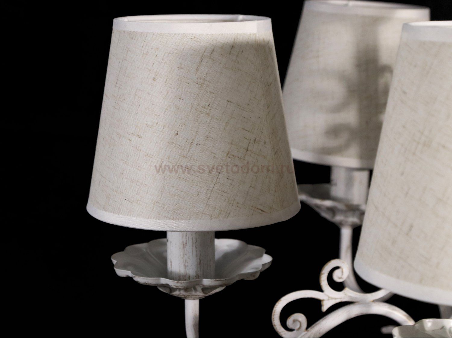 Люстра с белыми абажурами Colosseo 82177/5