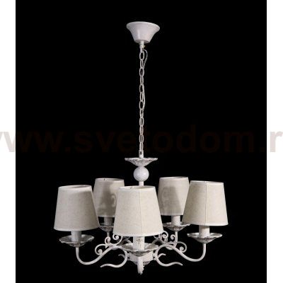 Люстра с белыми абажурами Colosseo 82177/5