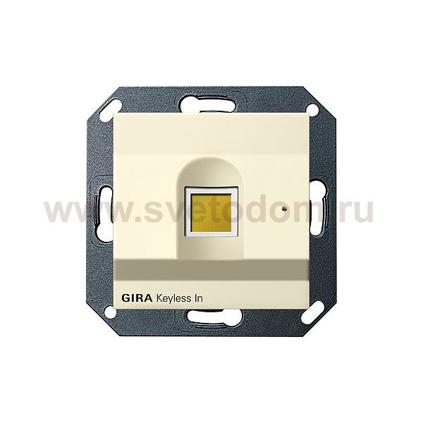 Gira Крем глянц. Биометрический замок (G260701)