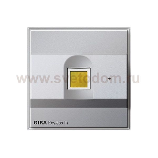 Gira TX-44 Алюминий Биометрический замок (G260765)