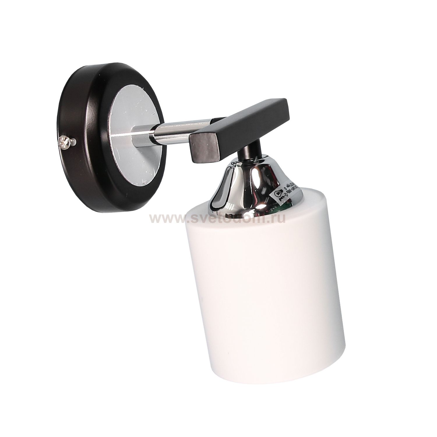 Настенный светильник Экономсвет 2609/1wBK+CR MK