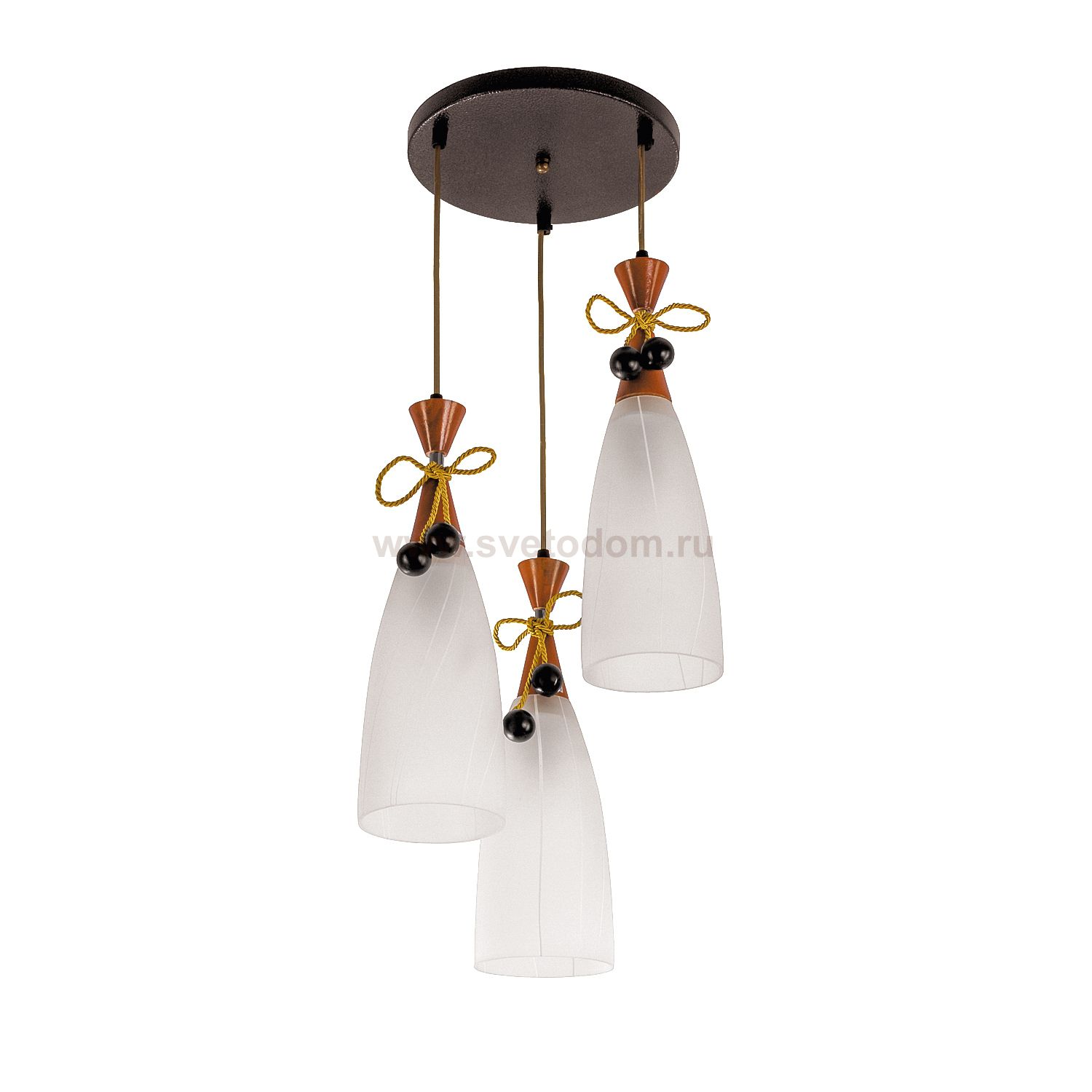 Подвесной светильник Экономсвет 260AB/3CF WT