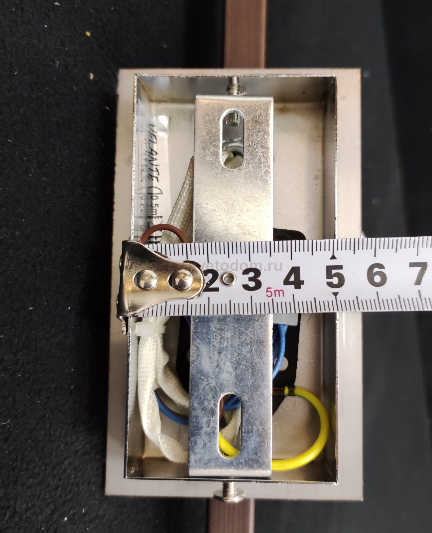 Светильник поворотный на 3 лампы G9 Velante 261-101-03