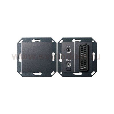 Gira S-55 Антрацит Шлюз TV-Gateway (G261028)