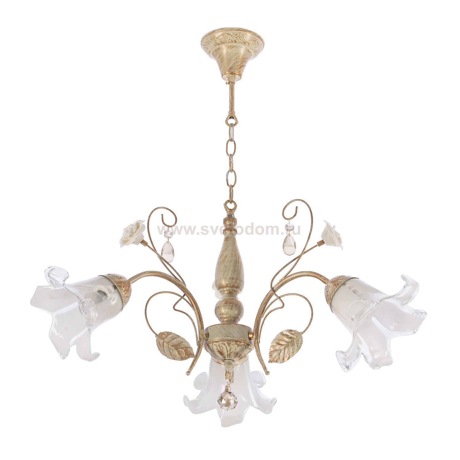 Люстра классическая Экономсвет 261101/3BGD WT