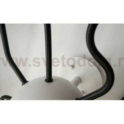 Люстра Colosseo 82017/9C белый с черным