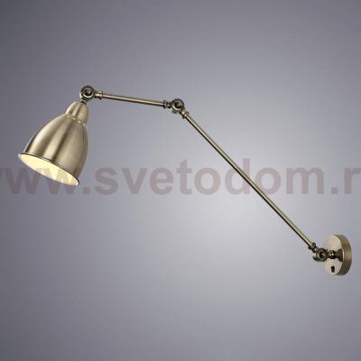 Светильник бра на штанге Arte Lamp A2055AP-1AB BRACCIO