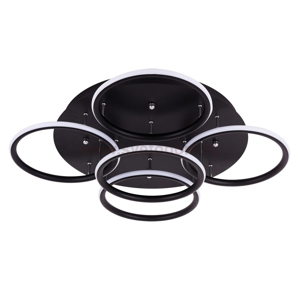 Люстра светодиодная 80Вт Arte Lamp A2500PL-5BK RAPID