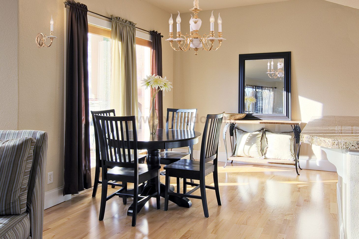 Люстра венецианская Arte Lamp A8020LM-5WG LUISA