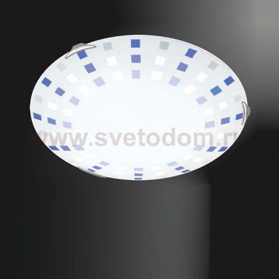 Светильник Сонекс 264 хром Quadro blue