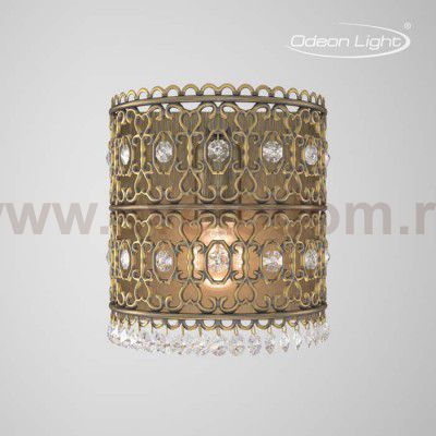 Светильник бра с выключателем Odeon light 2641/1WB SALONA