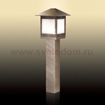 Уличный светильник на столбе 80 см Odeon light 2644/1A NOVARA