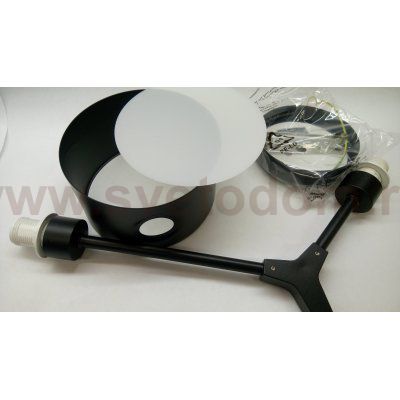 Люстра черная Colosseo 72437/6C Optiblack