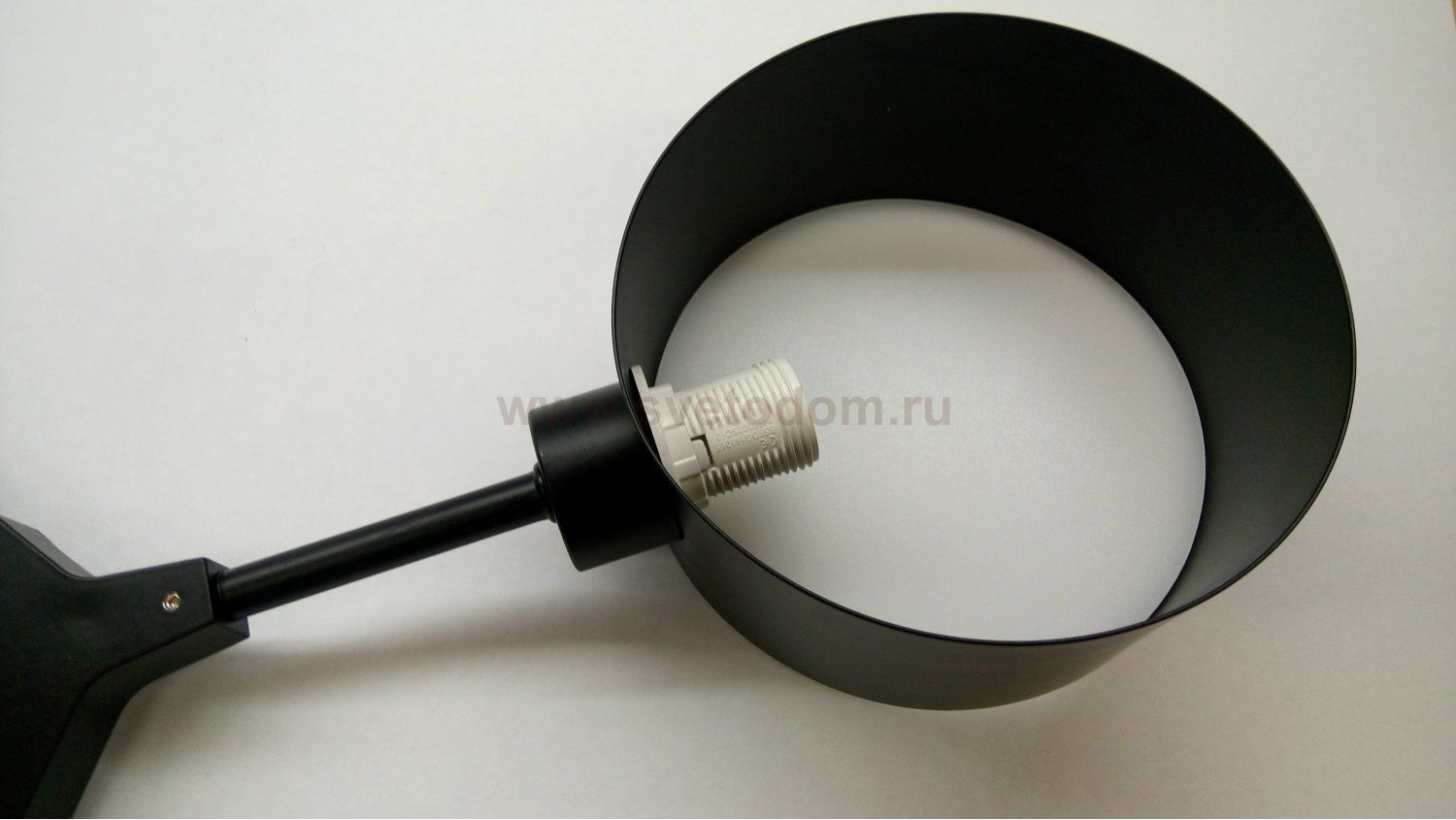 Люстра черная Colosseo 72437/6C Optiblack