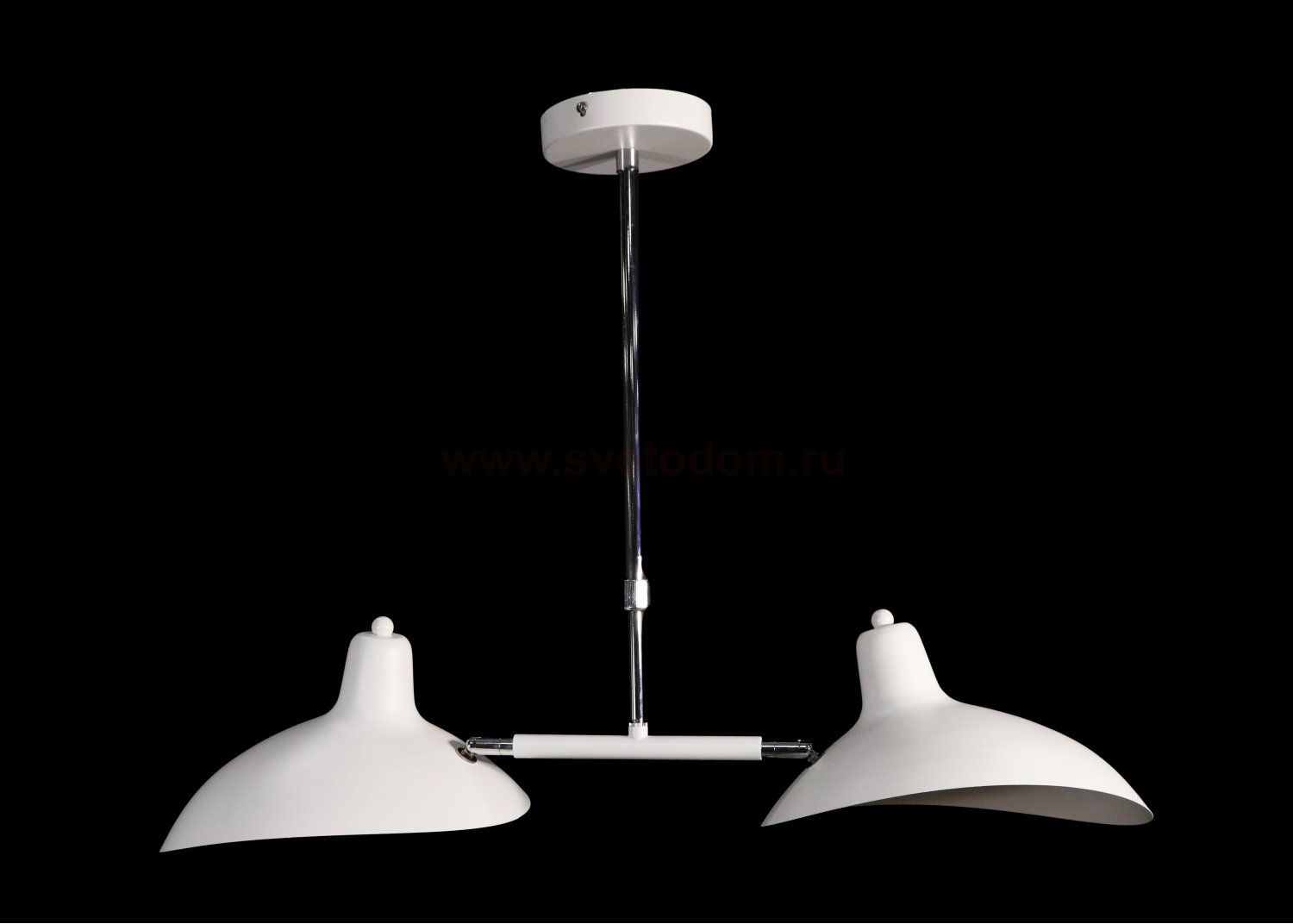 Светильник Colosseo optima 72427/2C белый/хром E27 2*60W