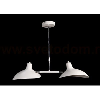 Светильник Colosseo optima 72427/2C белый/хром E27 2*60W