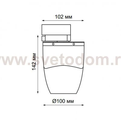 Трековый светодиодный светильник Novotech 357867 ZEUS