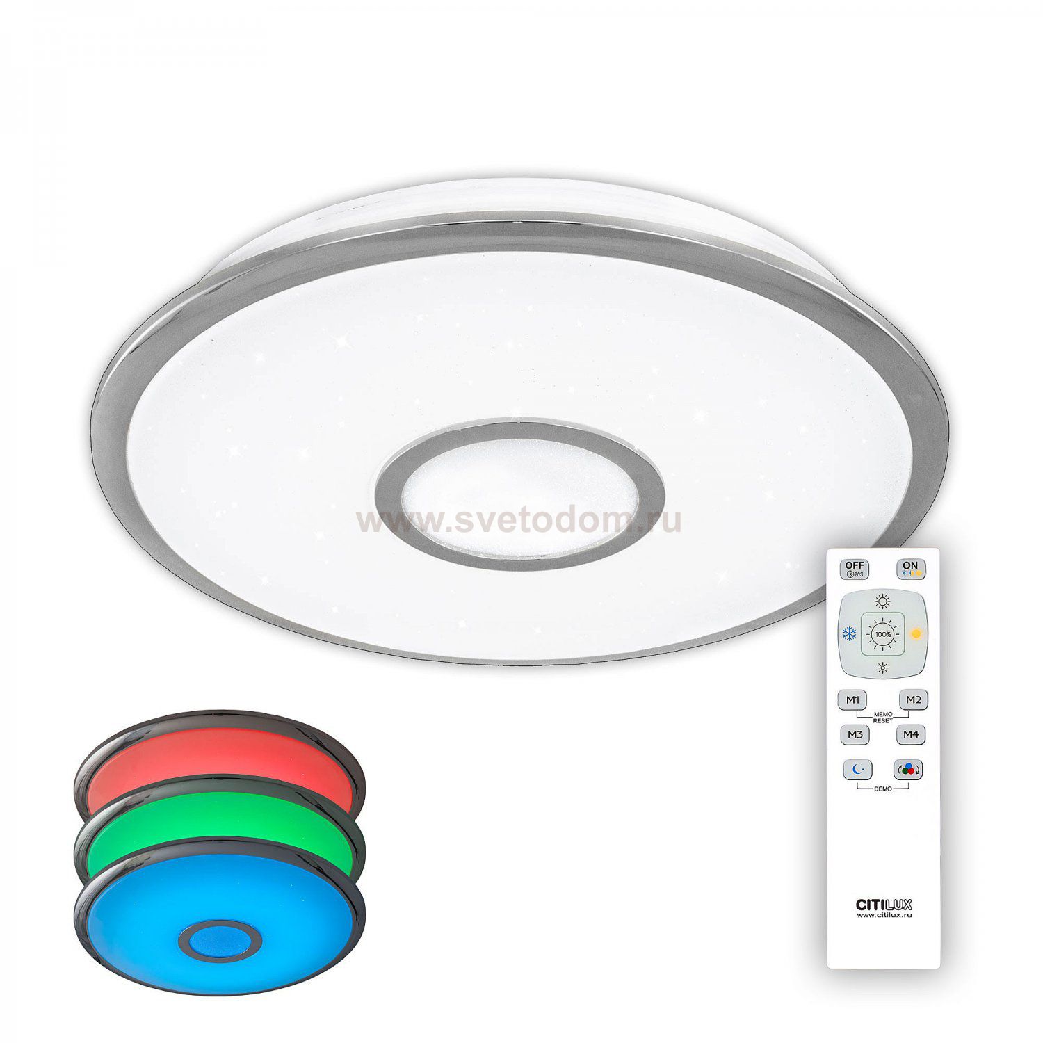 Люстра потолочная Citilux CL70330RGB Старлайт