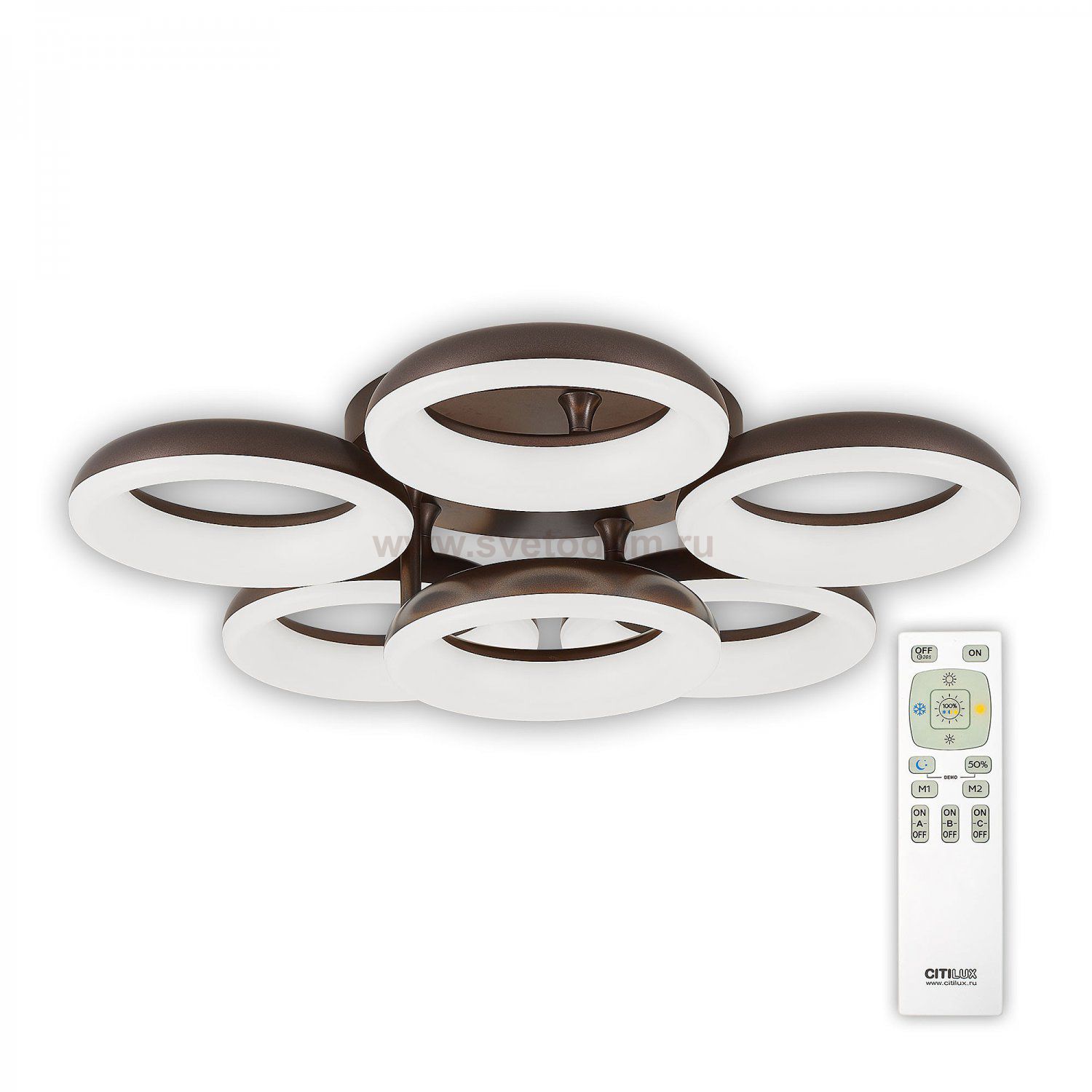 Люстра потолочная Citilux CL225165R Паркер