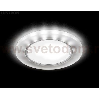Светильник точечный Ambrella G214 CL/CH/CLD хром/прозрачный GX53+3W(LED COLD) GX53 SPOT