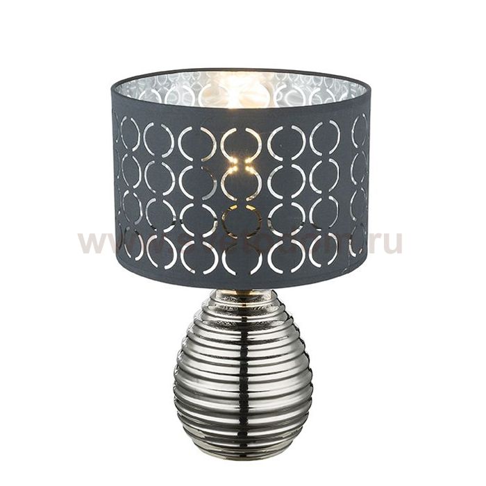 Настольная лампа с абажуром Globo Mirauea 21617