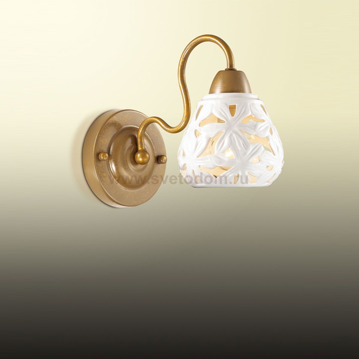 Светильник настенный бра Odeon light 2659/1W Mirta