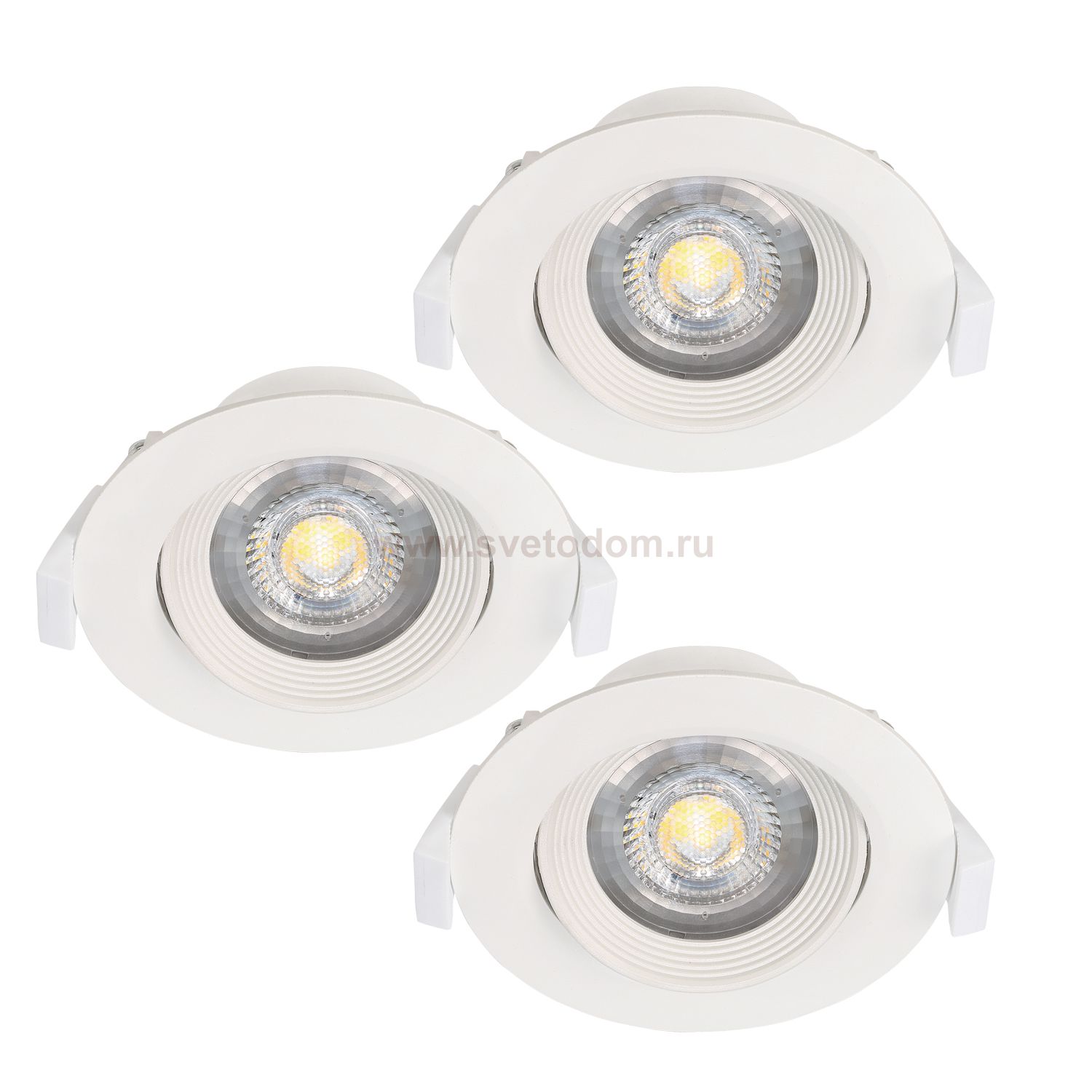 Комплект Светодиодная встраив. светильников регул. SARTIANO Eglo 32883