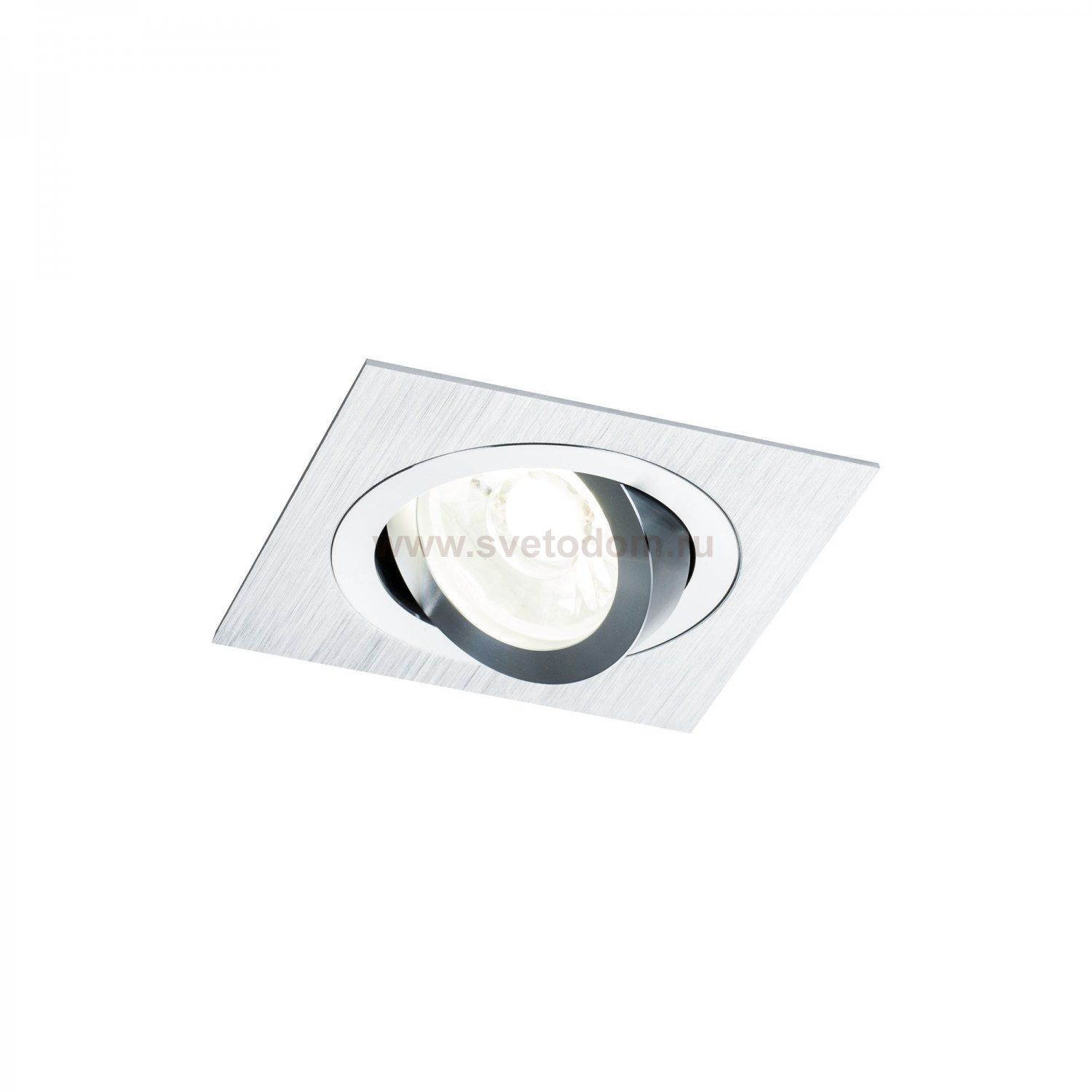 Светильник встраиваемый Maytoni DL024-2-01S никель