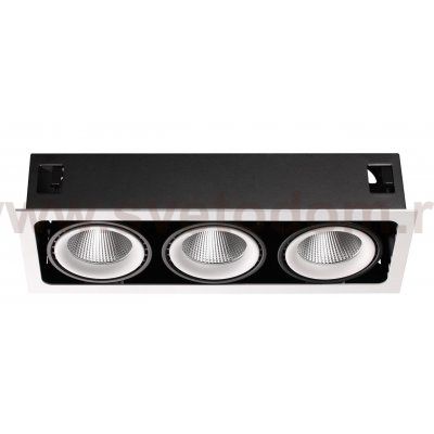 Встраиваемый карданный светодиодный светильник Novotech 358039 GESSO