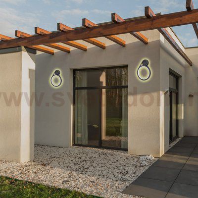 Светильник ландшафтный светодиодный настенный Novotech 358059 ROCA