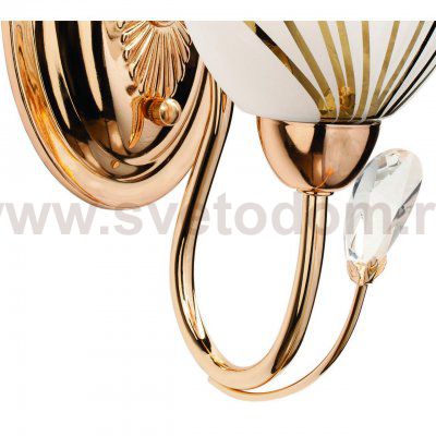Светильник настенный бра De markt 267022201 Фиеста