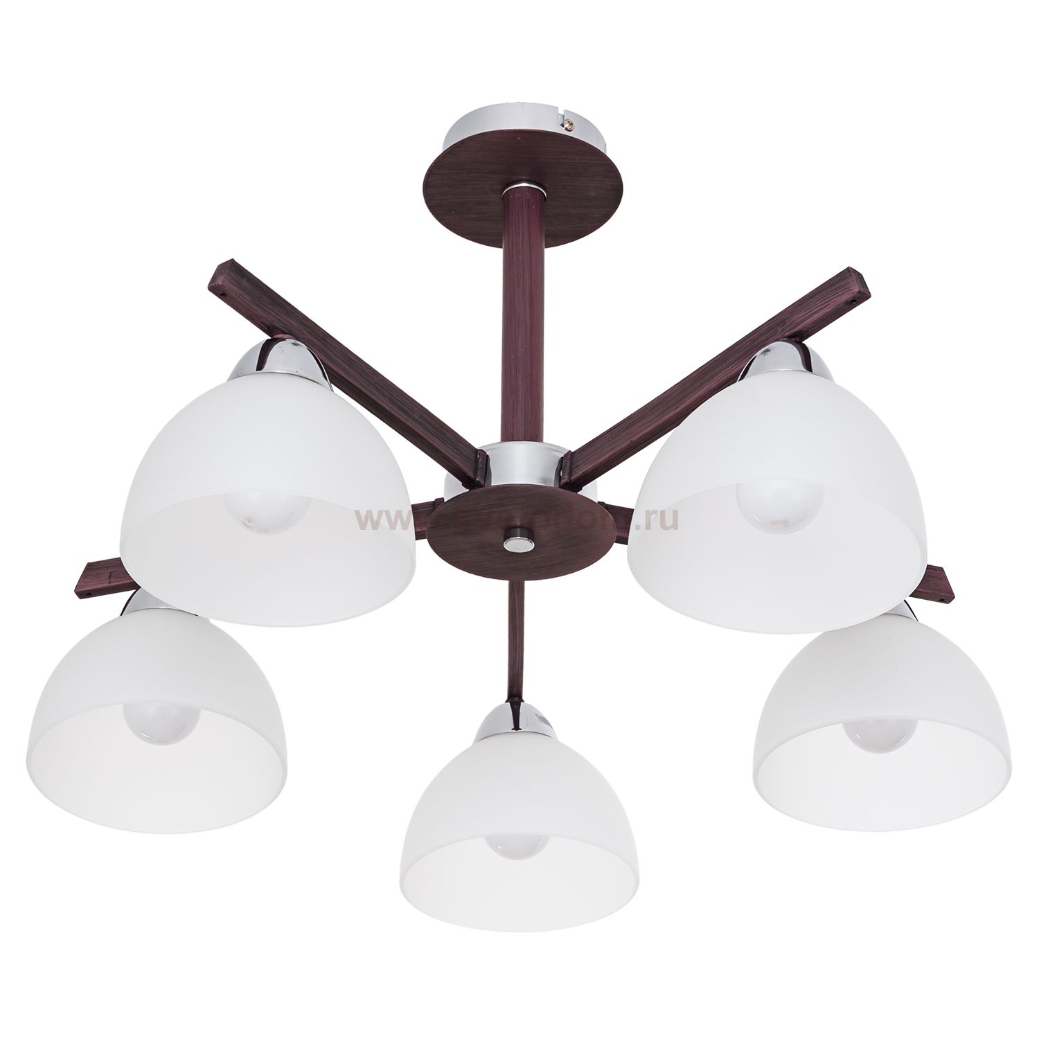 Люстра классическая Экономсвет 2672/5CR+BR WT