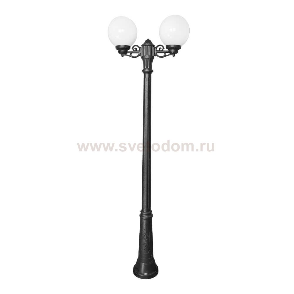 Светильник FUMAGALLI RICU BISSO/GLOBE 250 2L черный, опал